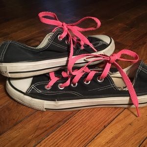 Air walk black converse shoes 👟